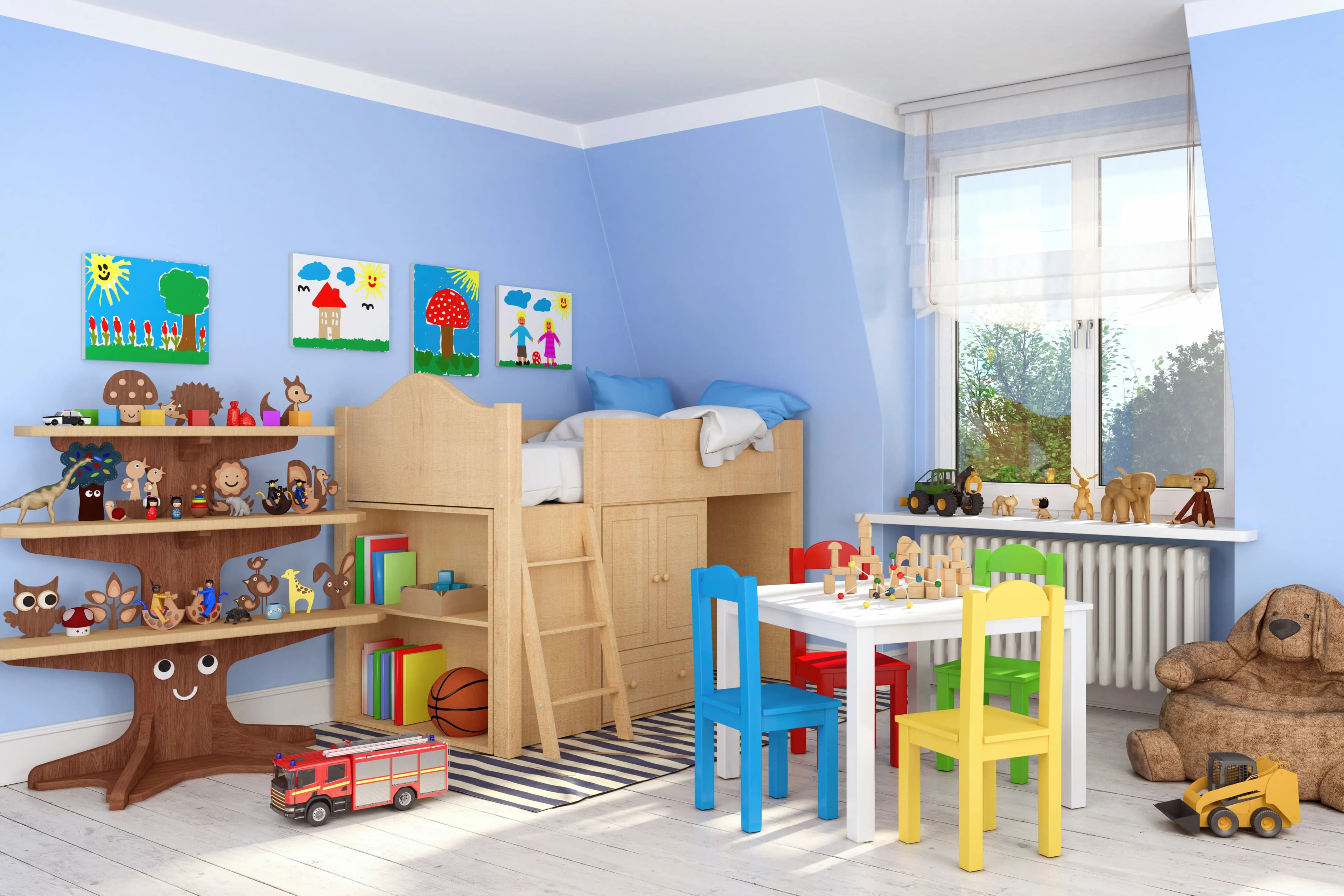Wie plane ich ein stilvolles und funktionales Kinderzimmer?